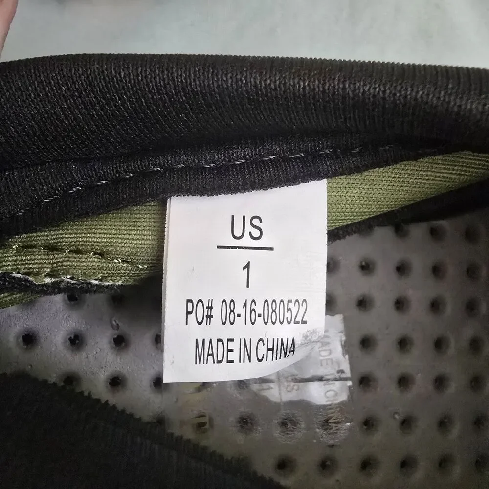 Norty Kids Slip On Camo Green Water Shoes Size 1 New wo Tag Childrens Barefoot